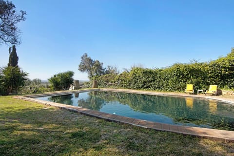 Property building, Living room, Swimming pool