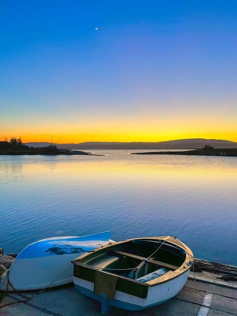 Lake view, Sunset