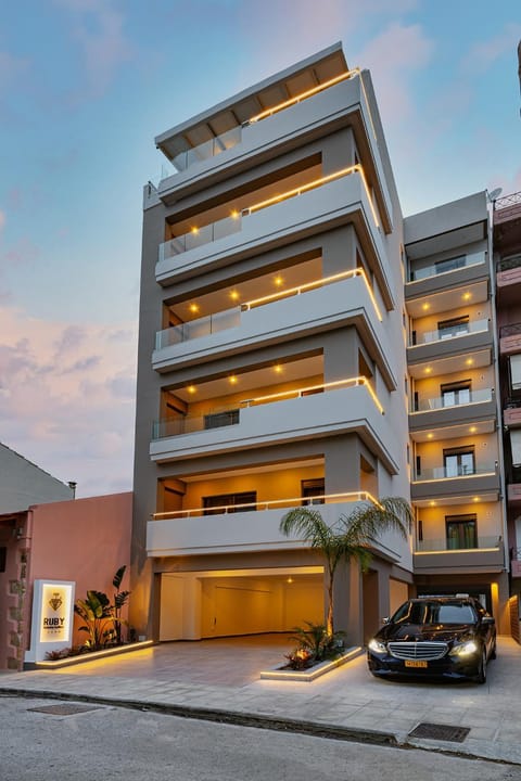 Property building, Day, Parking