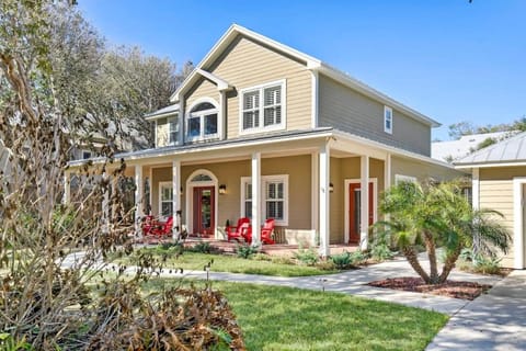 Beach Home w Pool Golf Cart Game Room Dogs Ok House in Vilano Beach