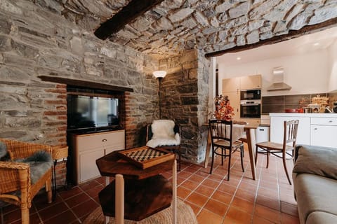 Tiny stone Apartment in Wallonia, Belgium