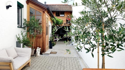 Property building, Patio, Inner courtyard view