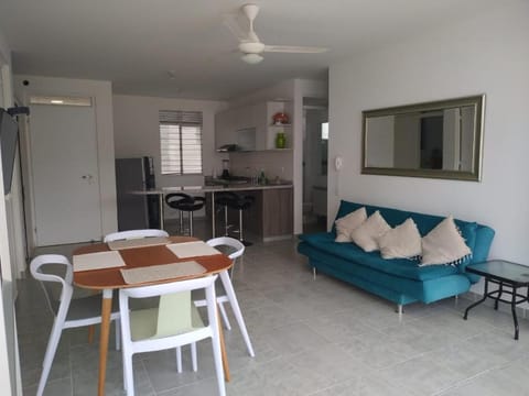 Kitchen or kitchenette, Living room, Dining area, fireplace