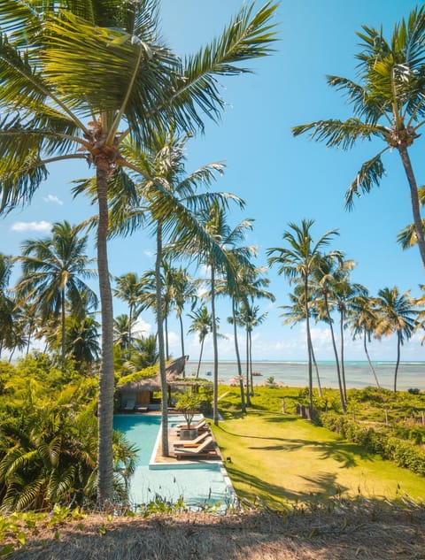 Day, Natural landscape, Garden, Beach, Garden view, Pool view, Sea view, Swimming pool, sunbed