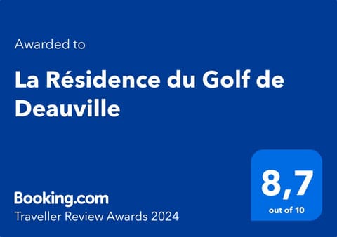 La Résidence du Golf de Deauville Apartment in Deauville