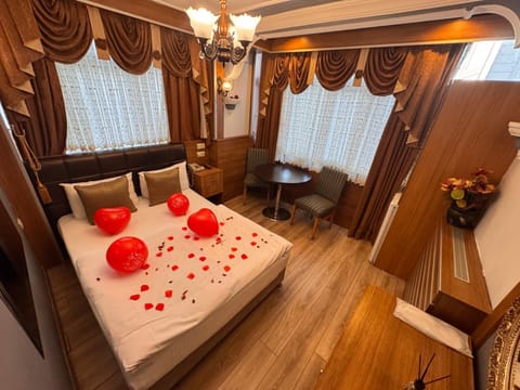 Bed, Living room, Photo of the whole room, Seating area, Bedroom, towels, wardrobe