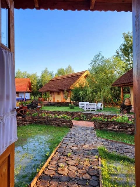 Property building, Natural landscape, Garden view