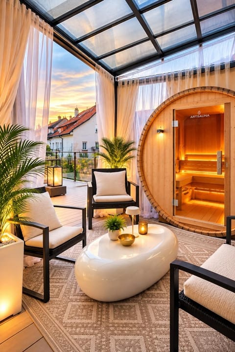 Sauna, Seating area