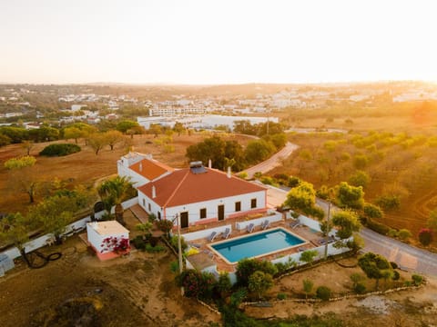 Property building, Natural landscape, Bird's eye view, Sunrise