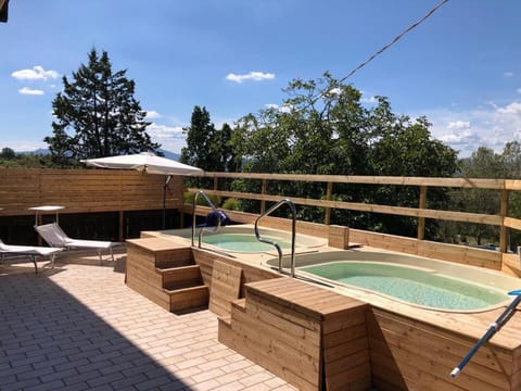 Hot Tub, Balcony/Terrace, Pool view, Open Air Bath