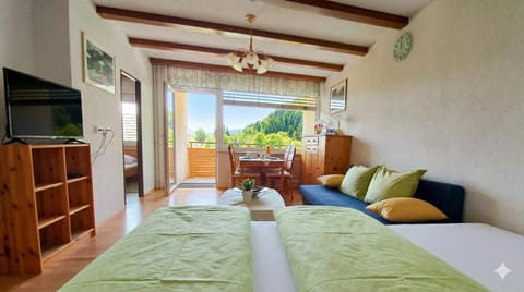 Bed, TV and multimedia, Living room