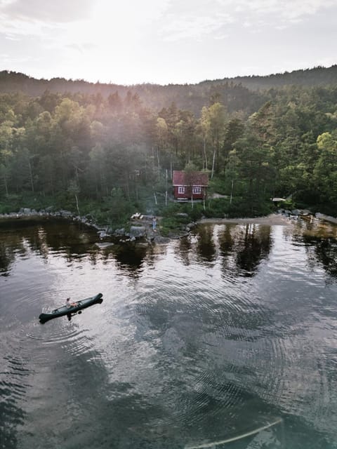 People, Natural landscape, Lake view