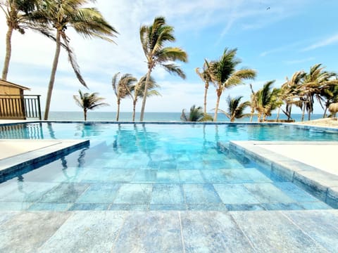 Pool view, Sea view, Swimming pool