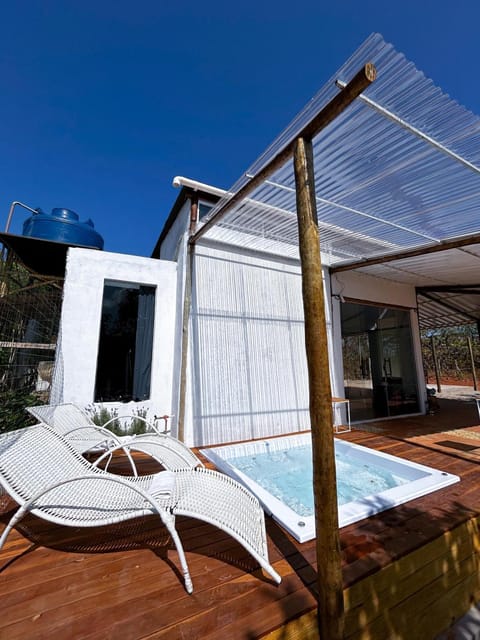 Patio, Natural landscape, Swimming pool, sunbed