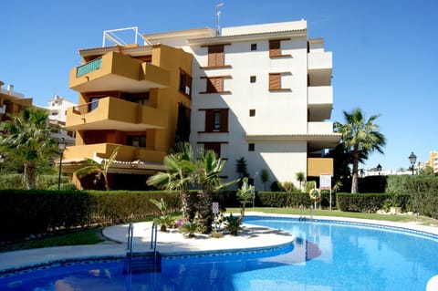 Property building, Pool view, Swimming pool