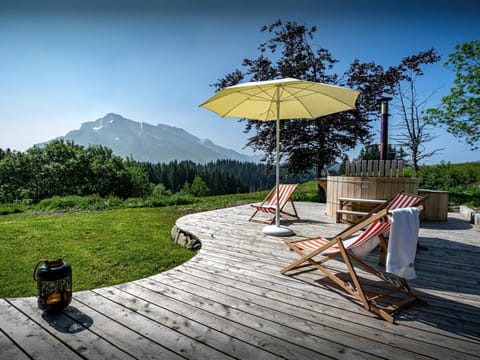 Natural landscape, Summer, View (from property/room), Balcony/Terrace, Mountain view