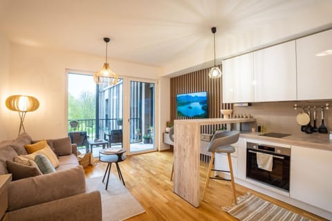 TV and multimedia, Kitchen or kitchenette, Living room, Seating area, Dining area