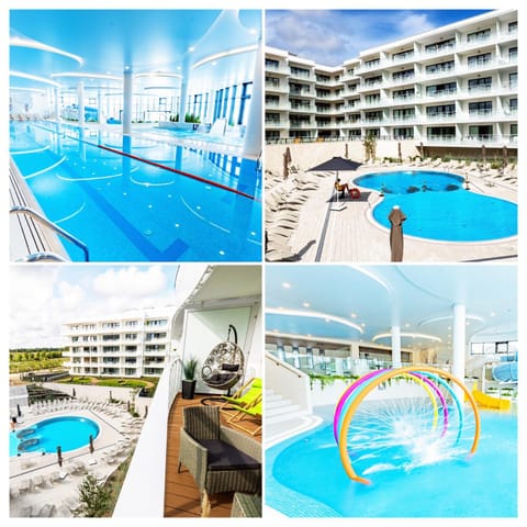 Horyzont Apartamenty -Polanki AQUA- Strefa SPA z basenem i fitness studio, prywatny garaż Apartment in West Pomeranian Voivodeship, Poland