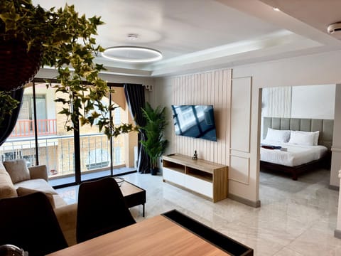 Living room, Seating area, Bedroom