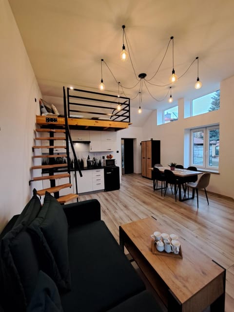 Apartament z antresolą Apartment in Pomeranian Voivodeship