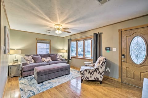 Pet-Friendly Clarksville Home with Central AandC House in Clarksville