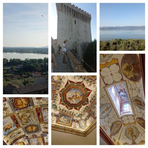 Nearby landmark, Natural landscape, Landmark view