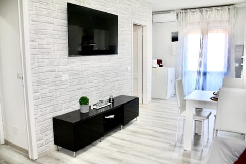 Living room, kitchen