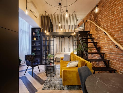 Living room, Seating area, Bedroom
