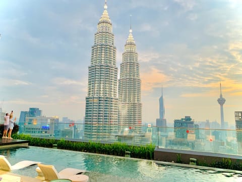Property building, City view, Swimming pool