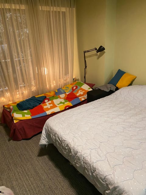 Bed, Living room