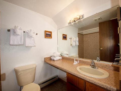 Toilet, Bathroom, towels