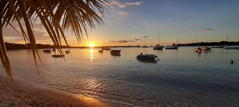 Nearby landmark, Natural landscape, Beach, Sea view, Sunset