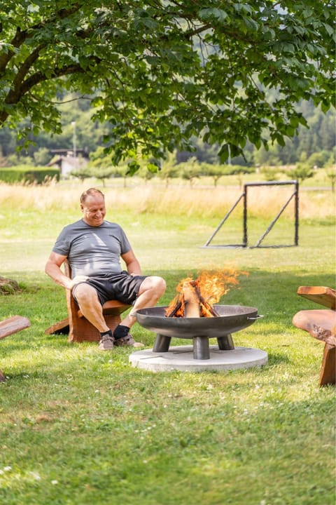 People, Garden, Garden view
