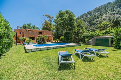 Property building, Living room, Swimming pool