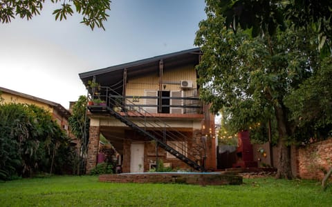 Property building, Garden, Garden view, Swimming pool, Sunset