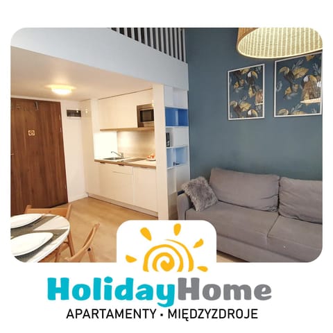 HolidayHomePL Aparthotel 009 z balkonem przy plaży Apartment in Miedzyzdroje