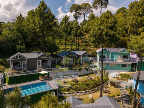 Property building, Mountain view, Pool view