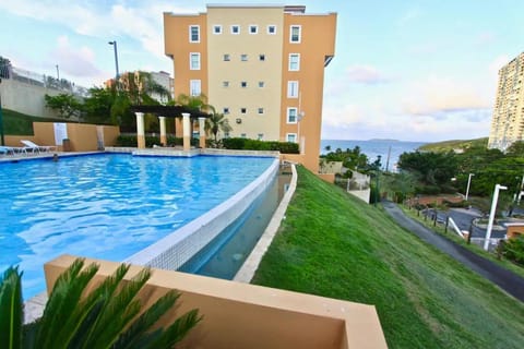 Property building, Day, Pool view, Swimming pool