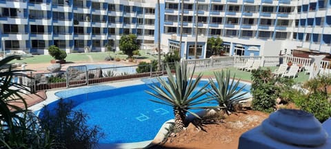Property building, Pool view, Swimming pool
