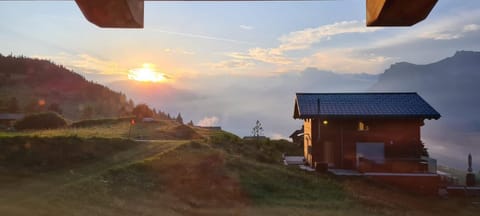 View (from property/room), Mountain view, Sunrise