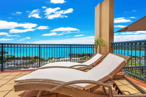 Day, View (from property/room), Balcony/Terrace, Sea view, sunbed