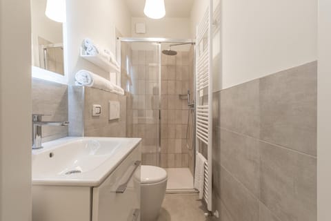 Shower, Toilet, Bathroom, towels