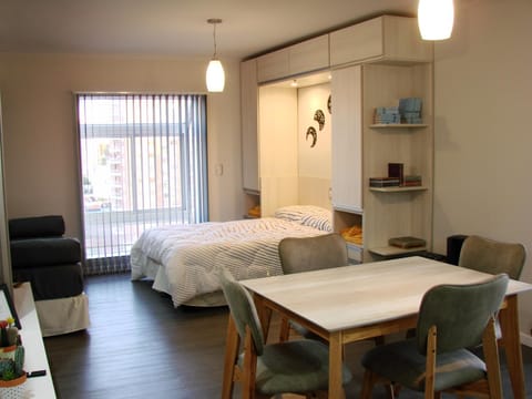 Photo of the whole room, Dining area, Bedroom
