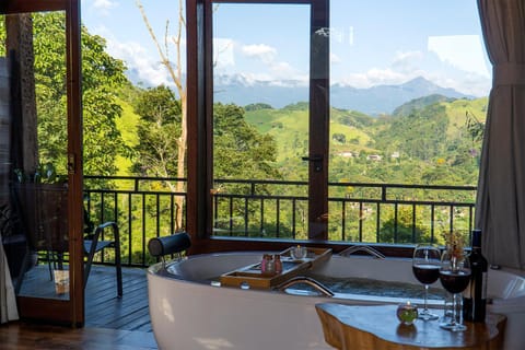 Day, Natural landscape, View (from property/room), Balcony/Terrace, Mountain view