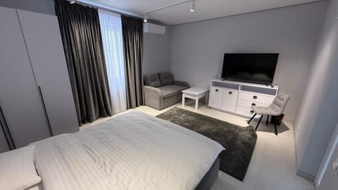 Bed, Photo of the whole room, air conditioner