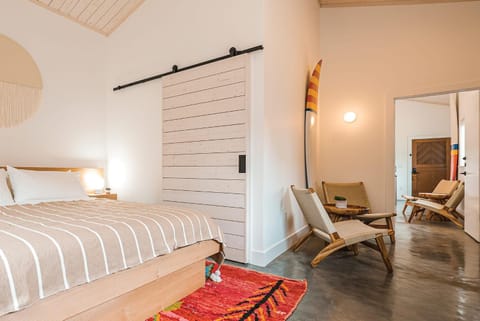 Longboard Studio and Funboard Room includes King Bed and Kitchenette plus King Murphy and Mini Kitchenette Inn in Stinson Beach