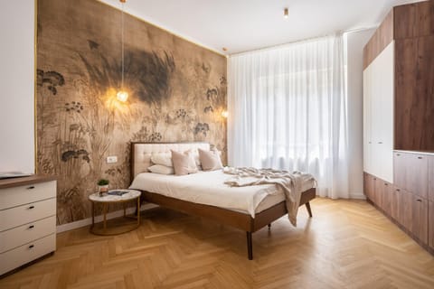 Bed, Bedroom, wardrobe