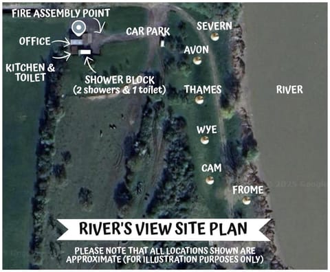 Rivers View Holidays Campground/ 
RV Resort in Stroud District