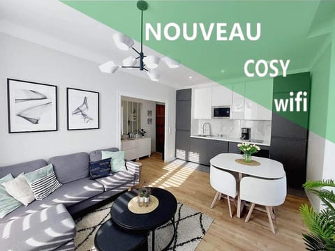 TV and multimedia, Kitchen or kitchenette, Living room, Dining area, Text overlay