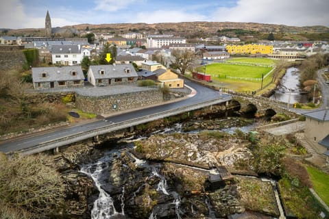 Property building, Natural landscape, River view, Street view, Parking